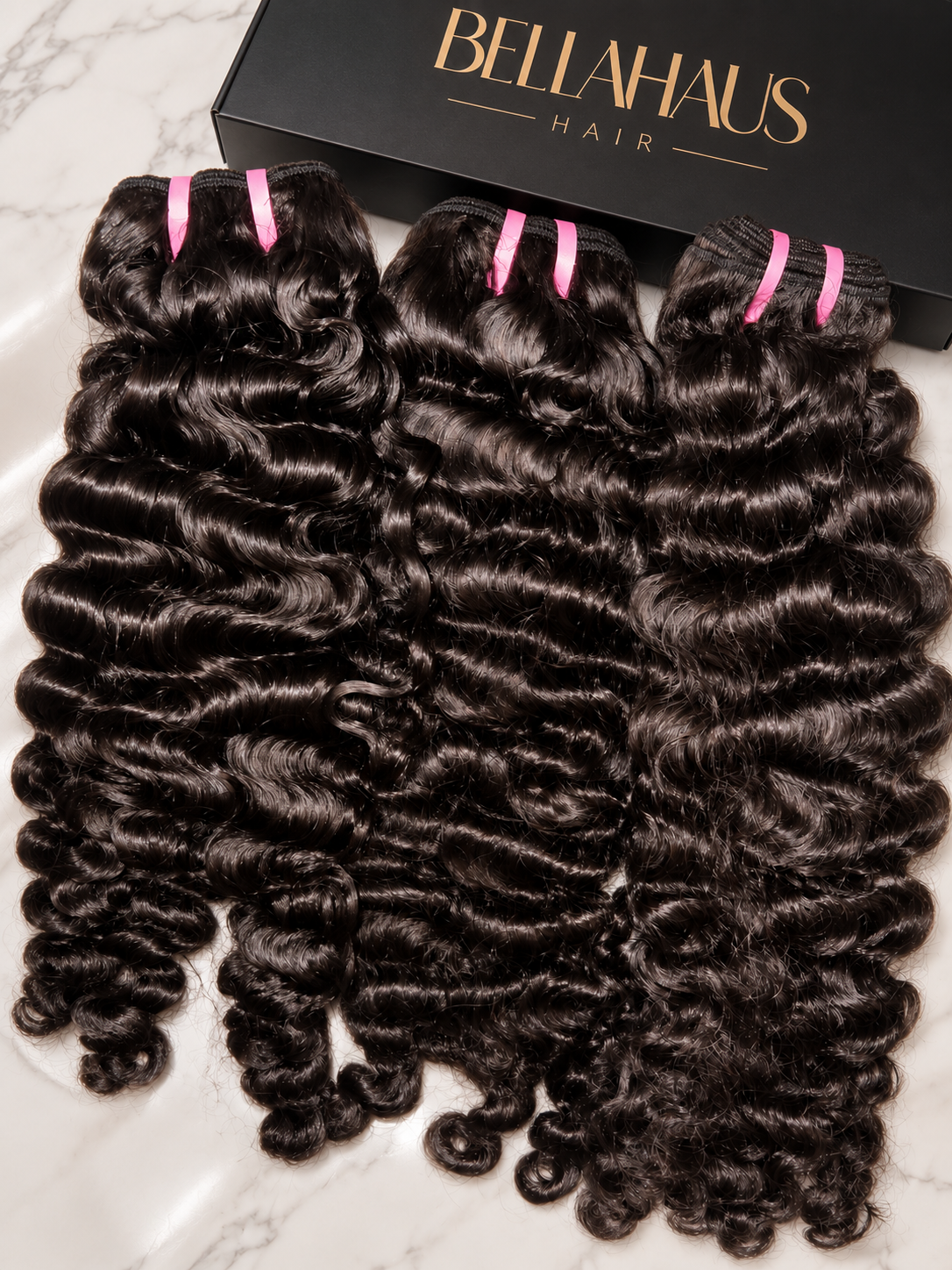 12A Raw Vietnamese Burmese Curly Hair Bundles — Natural #1B